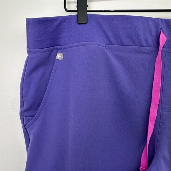 Figs Women’s Zamora Amethyst Purple Jogger Pant - Picture 15 of 16